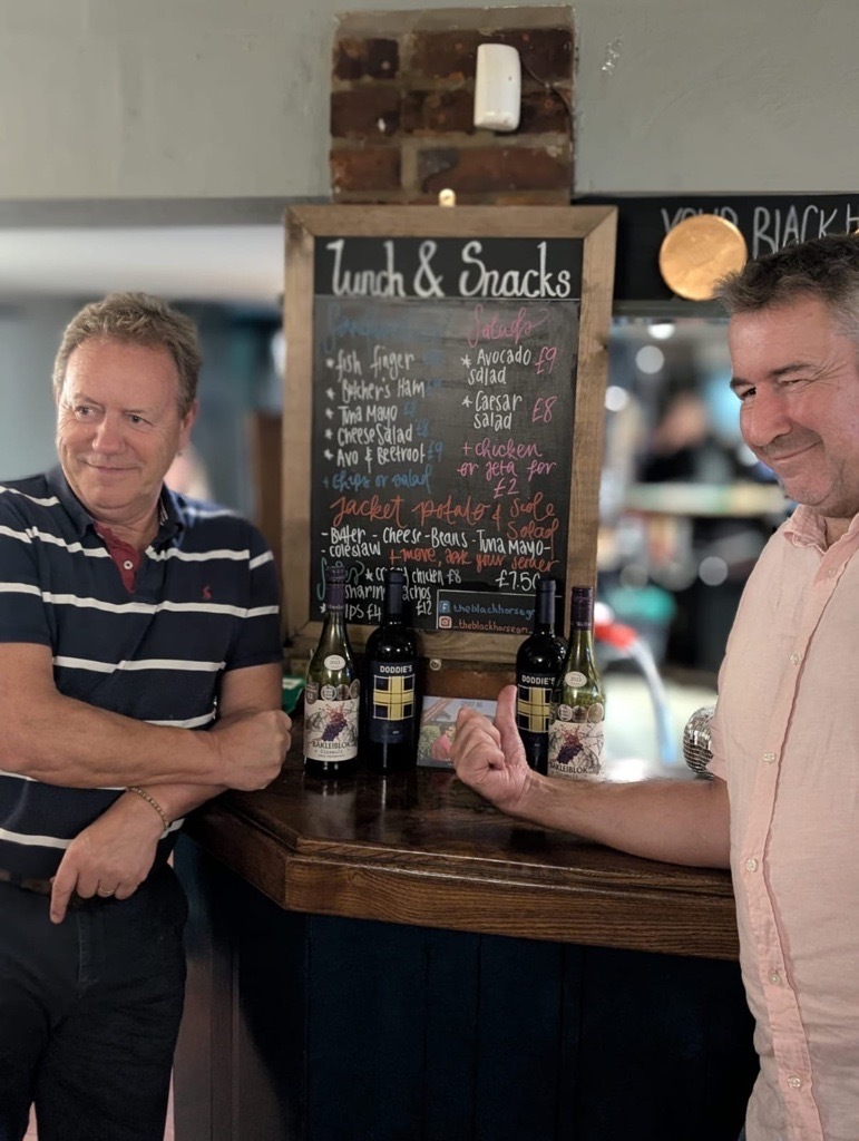 The Black Horse pub Party